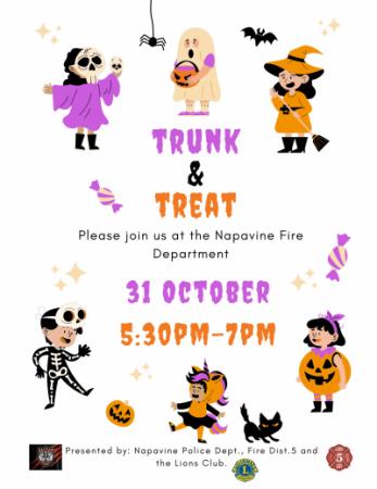 Trunk & Treat Flyer